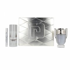 Komplekt Paco Rabanne Invictus meestele: tualettvesi EDT, 50 ml + 10 ml + spreideodorant, 150 ml  hind ja info | Meeste parfüümid | kaup24.ee