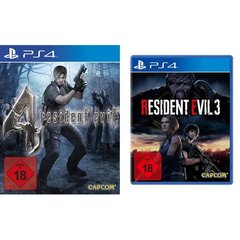 Resident Evil 4 [PlayStation 4] и Resident Evil 3 - 100% Uncut, USK18 [PlayStation 4] цена и информация | Компьютерные игры | kaup24.ee