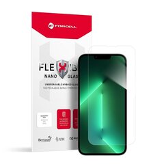 Защитная плёнка для экрана с олеофобным покрытием 9H Forcell Flexible Nano Glass для Iphone 13/13 Pro/14 6,1" цена и информация | Forcell Телефоны и аксессуары | kaup24.ee