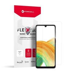 Защитная пленка для экрана с олеофобным покрытием 9H Forcell Flexible Nano Glass для Samsung Galaxy A33 5G цена и информация | Защитные пленки для телефонов | kaup24.ee