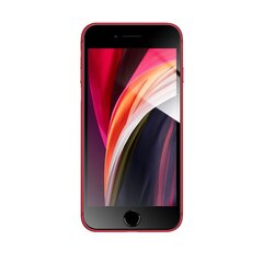 Защитная плёнка для экрана с олеофобным покрытием 9H Forcell Flexible Nano Glass 5D для iPhone 7/8/SE 2020 4,7", чёрная цена и информация | Ekraani kaitsekiled | kaup24.ee