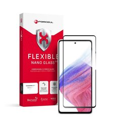 Защитная плёнка для экрана с олеофобным покрытием 9H Forcell Flexible Nano Glass 5D для Samsung Galaxy A53 5G цена и информация | Ekraani kaitsekiled | kaup24.ee