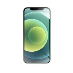 Защитная плёнка для экрана с олеофобным покрытием 9H Forcell Flexible Nano Glass 5D для iPhone 12/12 Pro 6,1", чёрная цена и информация | Ekraani kaitsekiled | kaup24.ee