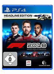 F1 2018 Headline Edition [PlayStation 4] цена и информация | Компьютерные игры | kaup24.ee