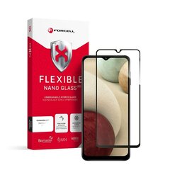 Защитная плёнка для экрана с олеофобным покрытием 9H Forcell Flexible Nano Glass 5D для Samsung Galaxy A12 цена и информация | Ekraani kaitsekiled | kaup24.ee