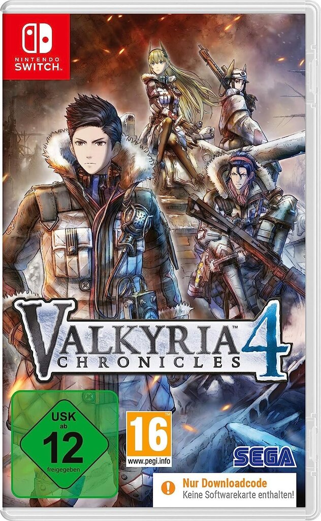 Valkyria Chronicles 4 (lüliti) (kood kastis) hind ja info | Arvutimängud, konsoolimängud | kaup24.ee