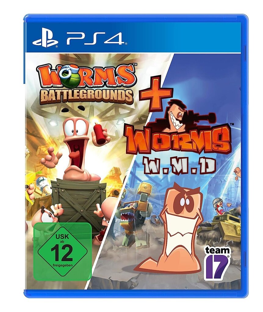 Worms Battlegrounds + W.M.D - [PlayStation 4] hind ja info | Arvutimängud, konsoolimängud | kaup24.ee