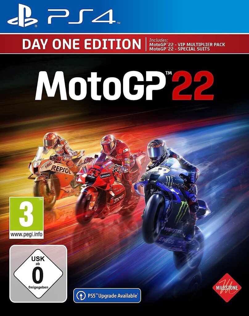 MotoGP 22 päeva ühe väljaande (PlayStation 4) hind ja info | Arvutimängud, konsoolimängud | kaup24.ee