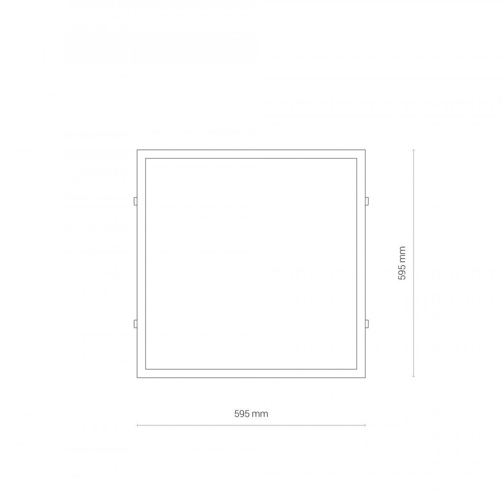 LED-valgusti Nowodvorski CL ITAKA 40W 3000K ANGLE 100 8460 hind ja info | Süvistatavad ja LED valgustid | kaup24.ee