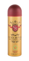 Cuba Royal deodorant meestele 200 ml цена и информация | Парфюмированная косметика для мужчин | kaup24.ee