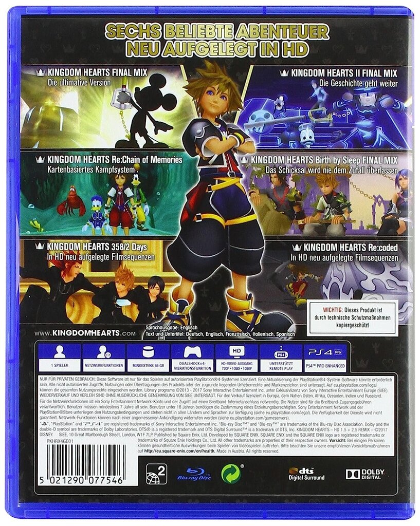 Kingdom Hearts HD 1.5 ja 2.5 Remix hind ja info | Arvutimängud, konsoolimängud | kaup24.ee