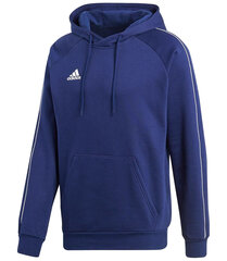Толстовка с капюшоном мужская Adidas CORE18 HOODY, тёмно-синяя цена и информация | Мужские толстовки | kaup24.ee