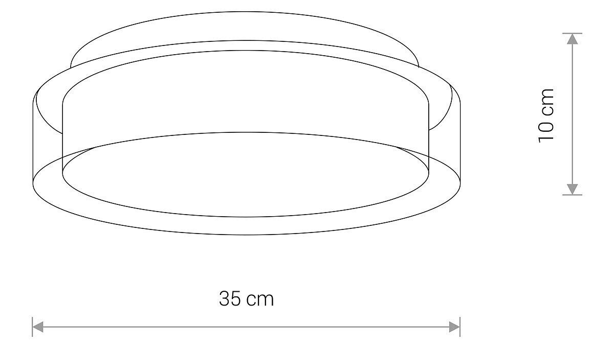 LED laevalgusti Nowodvorski Pan M 8174, valge hind ja info | Laelambid | kaup24.ee