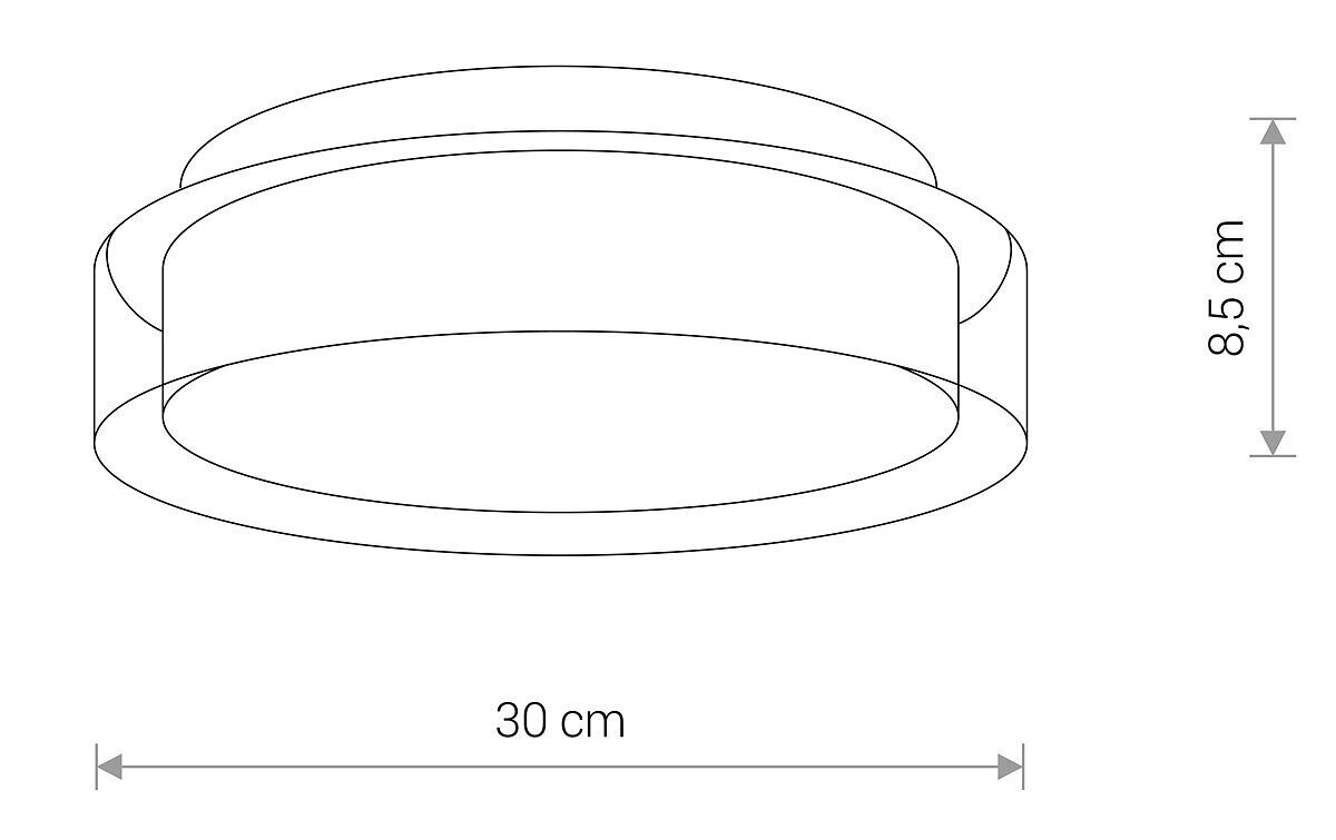 LED laevalgusti Nowodvorski Pan S 8173, valge hind ja info | Laelambid | kaup24.ee