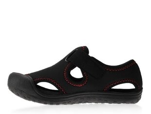 SANDALS MONOTOX ALEX BLACK/RED K-FS-013 цена и информация | Детские сандали | kaup24.ee