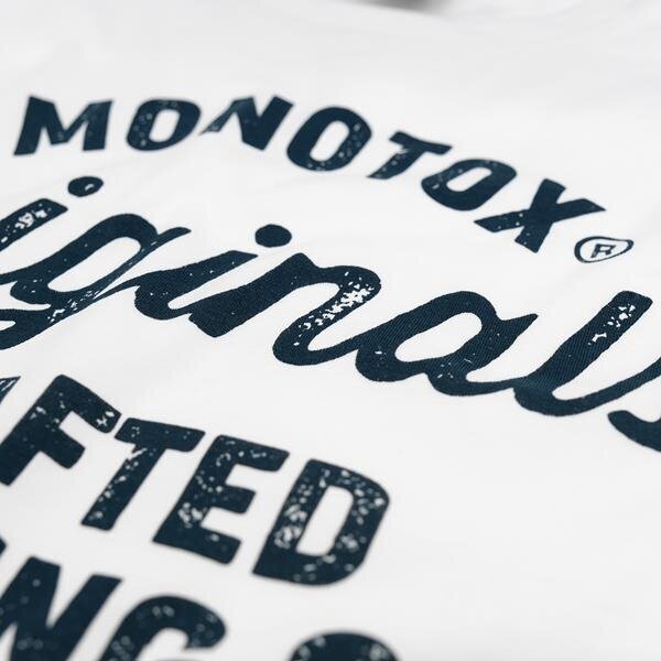 T-särk monotox originals crafted white originalscra20white hind ja info | Meeste T-särgid | kaup24.ee