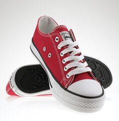 Spordijalatsid monotox norris low w red w-ft-01red hind ja info | Naiste spordi- ja vabaajajalatsid | kaup24.ee