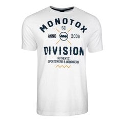 T-särk monotox division white division20white hind ja info | Meeste T-särgid | kaup24.ee