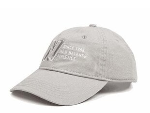 CAP NEW BALANCE NB COLLEGIATE CAP MH030410GR цена и информация | New Balance Одежда, обувь и аксессуары | kaup24.ee