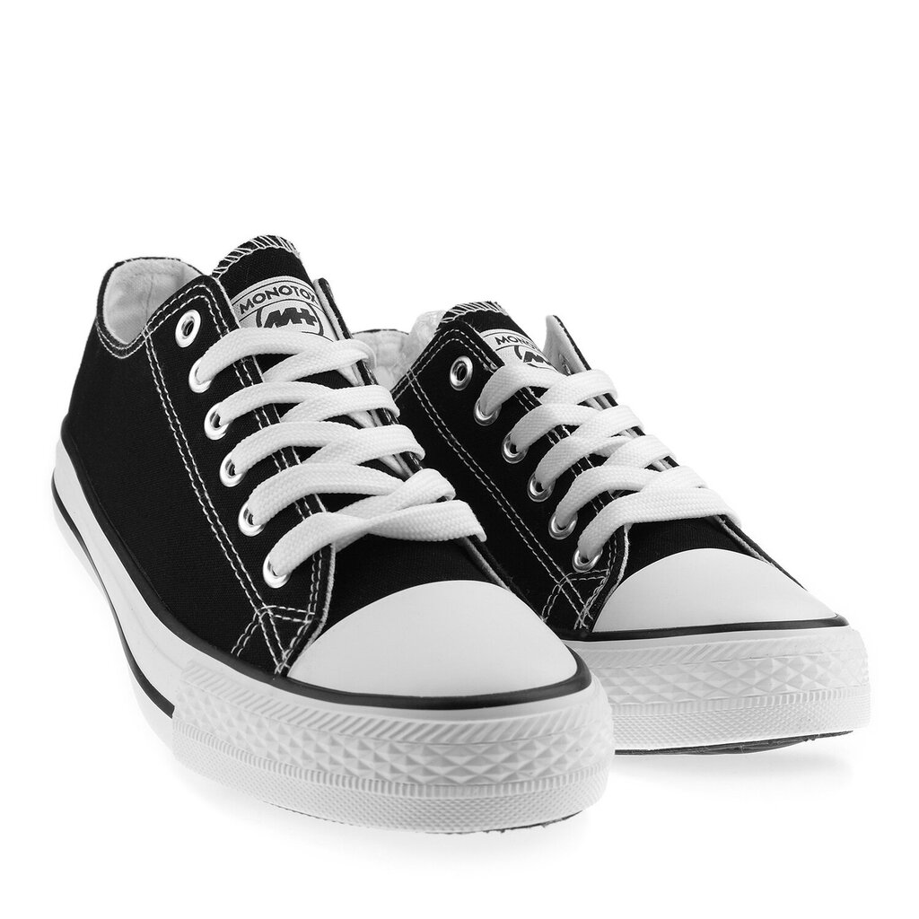 Spordijalatsid monotox norris low w black w-ft-01black цена и информация | Naiste spordi- ja vabaajajalatsid | kaup24.ee