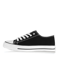 Spordijalatsid monotox norris low w black w-ft-01black hind ja info | Naiste spordi- ja vabaajajalatsid | kaup24.ee