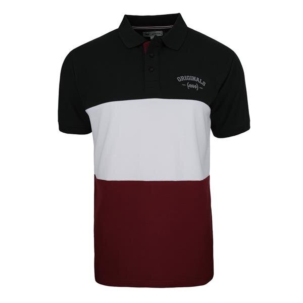 T-särk monotox polo college dark red polocollege20 hind ja info | Meeste T-särgid | kaup24.ee