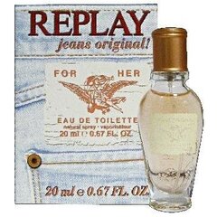 Replay Jeans Original! For Her EDT naistele 20 ml цена и информация | Женские духи | kaup24.ee