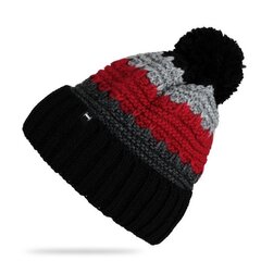 Talvemüts Monotox guc black/green/red mx20069 NS hind ja info | Naiste mütsid ja peapaelad | kaup24.ee