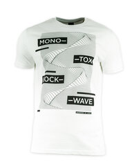 T-särk monotox shockwave 2019 white shockwave19white цена и информация | Мужские футболки | kaup24.ee
