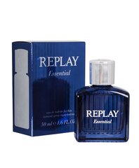 Replay Essential for Him EDT для мужчин, 50 мл цена и информация | Мужские духи | kaup24.ee