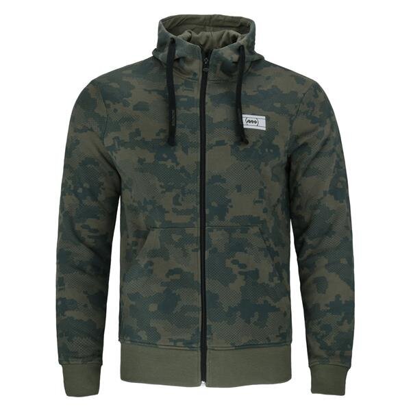 Džemper monotox camo zip khaki camo mx21045 цена и информация | Meeste pusad | kaup24.ee