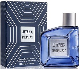 Tualettvesi Replay #Tank EDT meestele 100 ml hind ja info | Meeste parfüümid | kaup24.ee