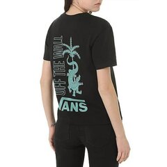 T-SHIRT VANS WM FABIANA BOXY TEE VN0A53LYBLK1 цена и информация | Женские футболки | kaup24.ee