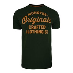 T-särk monotox originals crafted green originalscra20green hind ja info | Meeste T-särgid | kaup24.ee