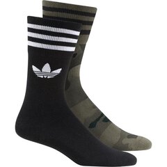 SOCKS ADIDAS ORIGINALS CAMO CREW 2PP FM0675 цена и информация | Мужские носки | kaup24.ee