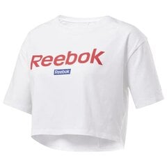 T-SHIRT REEBOK LINEAR LOGO CROP TEE FI2031 цена и информация | Футболка женская | kaup24.ee