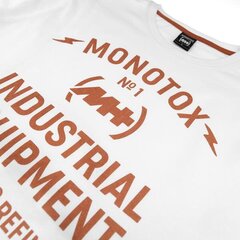 T-särk monotox industrial white industrial20white hind ja info | Meeste T-särgid | kaup24.ee