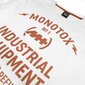 T-särk monotox industrial white industrial20white цена и информация | Meeste T-särgid | kaup24.ee