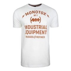 T-särk monotox industrial white industrial20white цена и информация | Мужские футболки | kaup24.ee