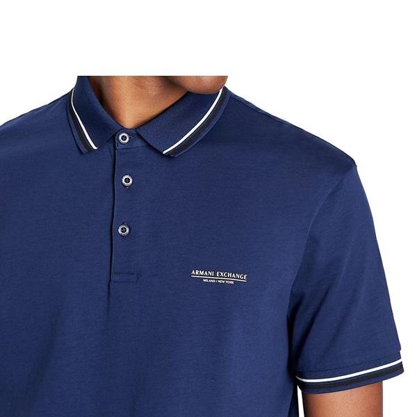 T-särk emporio armani polo 3lzflb-zj9az-15bf цена и информация | Meeste T-särgid | kaup24.ee