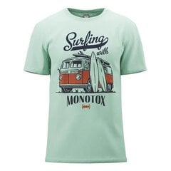 T-särk monotox surfing vwc pastel mint green mx22066 цена и информация | Мужские футболки | kaup24.ee