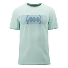 T-särk monotox m+logo light pastel blue mx22072 hind ja info | Meeste T-särgid | kaup24.ee