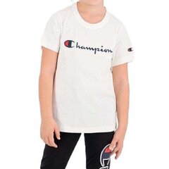 T-SHIRT CHAMPION ROCHESTER CREWNECK T-SHIRT 404336WW001 цена и информация | Рубашки для девочек | kaup24.ee