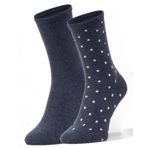 Sokid tommy hilfiger th women sock dot 2p 100001493004 hind ja info | Naiste sokid | kaup24.ee