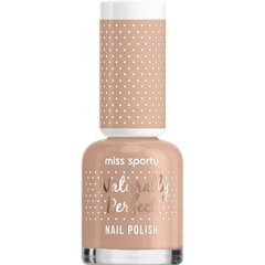 Küünelakk Miss Sporty Naturally Perfect Nail Polish 019 Chocolate Pudding, 8ml цена и информация | Лаки для ногтей, укрепители для ногтей | kaup24.ee