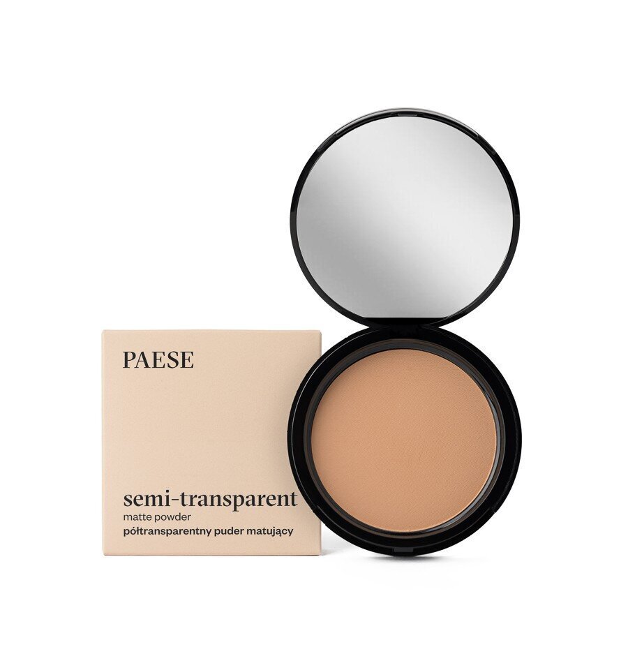 Kompaktpuuder Paese Semi-Transparent Matte Powder 6A, 9g hind ja info | Jumestuskreemid, puudrid | kaup24.ee