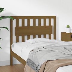 vidaXL voodipeats, meepruun, 105,5 x 4 x 100 cm, männipuit hind ja info | Voodid | kaup24.ee