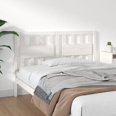 Изголовье кровати, 140,5x4x100 см, белое  цена и информация | Кровати | kaup24.ee
