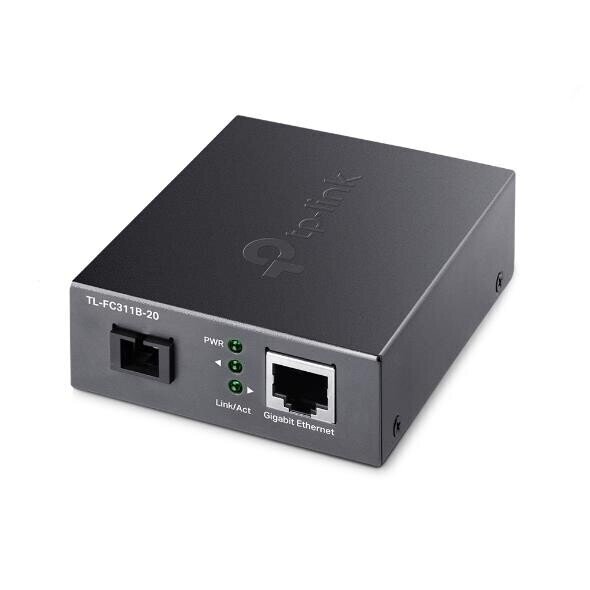 TP-Link Media Converter 20KM/TL-FC311B-20 hind ja info | Ruuterid | kaup24.ee