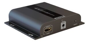 Deltaco adapter HDMI, HDbitT, 120 m, UltraHD, IR, HDCP 1.4 hind ja info | Kaablid ja juhtmed | kaup24.ee